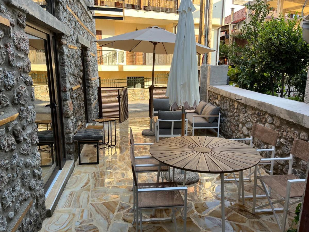 Olympus Stone Lodge Litochoron Bagian luar foto